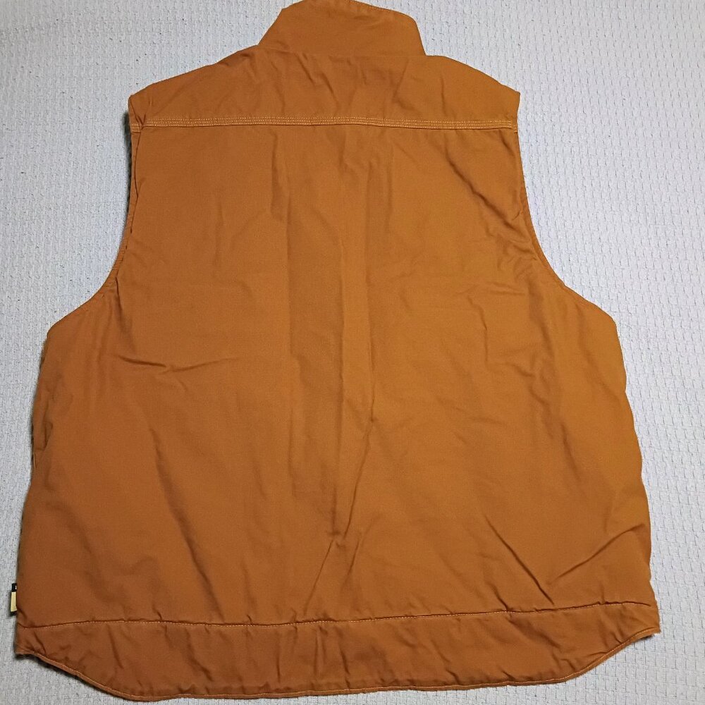 Carhartt Vest Men's 2XL Brown FR Fire Resistant Duck Insulated Workwear Vest - Picture 2 of 9